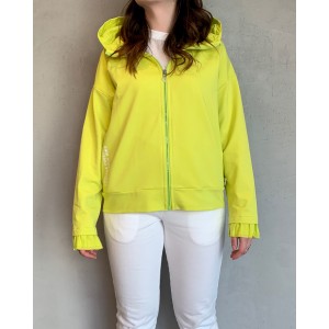 Noumeno Concept yellow hooded sweatshirt SS21